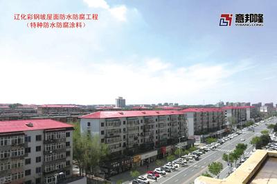 辽化彩钢坡屋面防水防腐工程(特种防水防腐涂料)